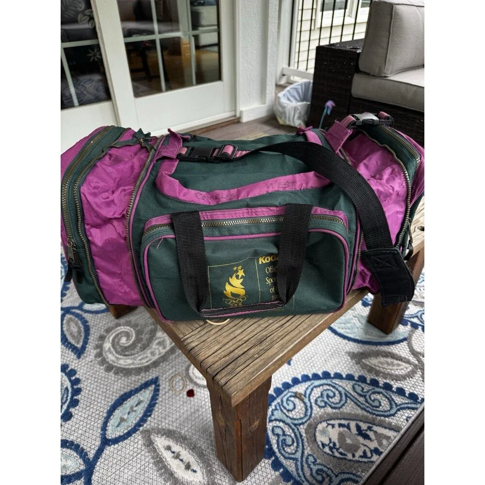 Vintage Kodak Atlanta 1996 Olympics Duffle Bag